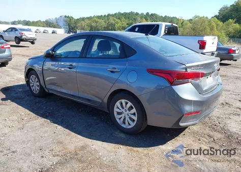 2019 Hyundai Accent Se из США, поврежденный, VIN 3KPC24A38KE080617